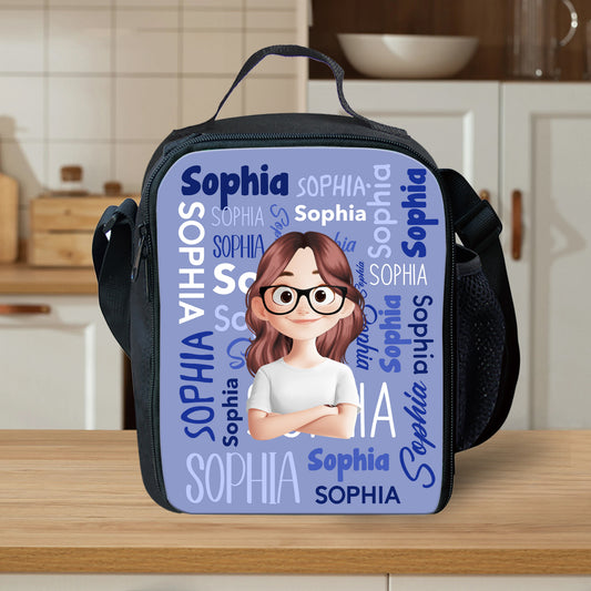 Kids Lunch Bag - Personalized Lunch Bag -  Back To School Gift For Kids, Son, Daughter