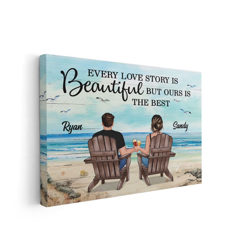 l Love You & Me We Got This - Personalized Canvas Prints