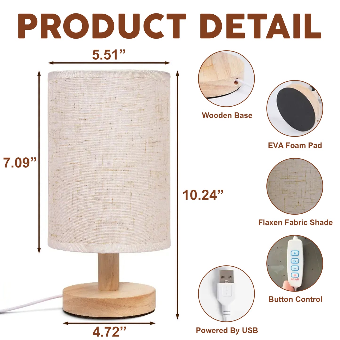 I'm Always With You - Personalized Fabric Lamp