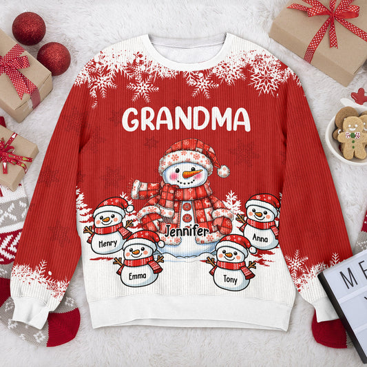 Merry Xmas Ugly Sweatshirt - Unisex Wool Jumper - Christmas Gift