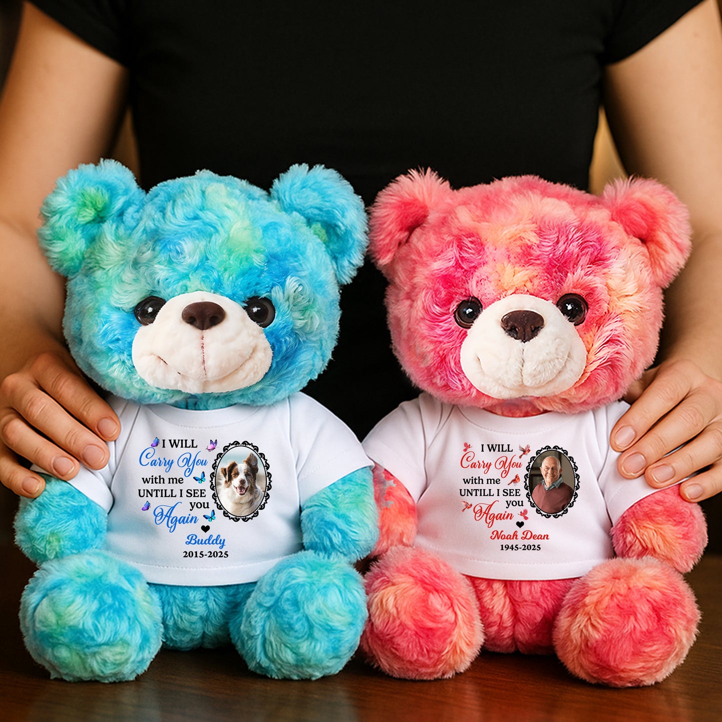 I Will Carry This Bear - Personalized Custom Teddy Bear Plush