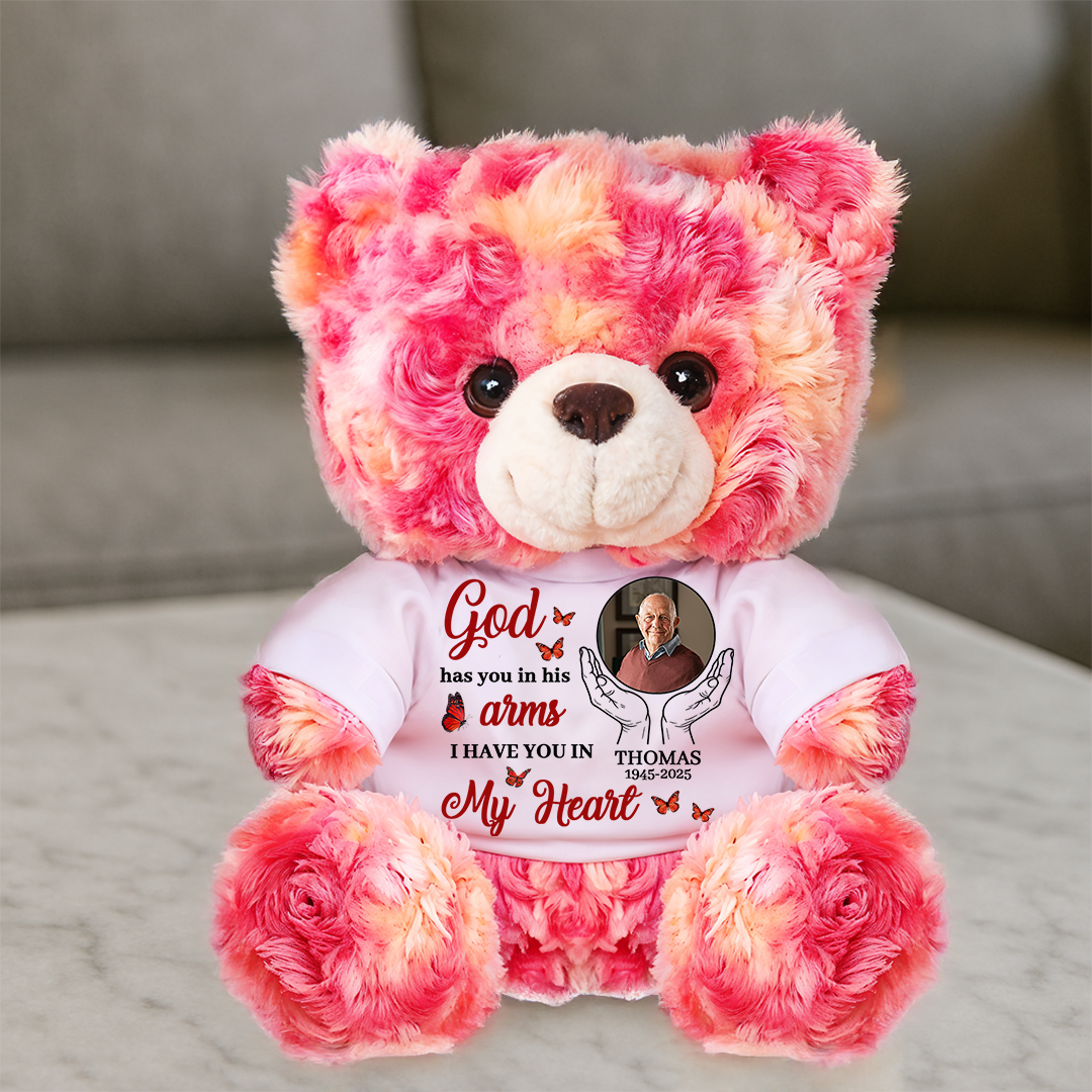 I Have You In My Heart - Memorial Personalized Custom Teddy Bear Plush
