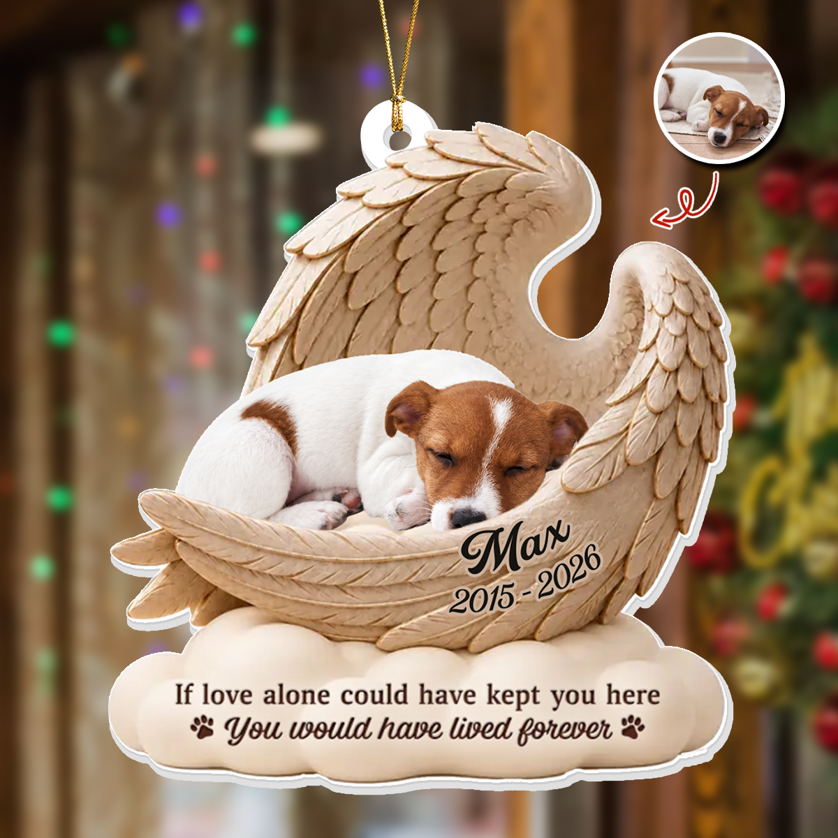 My Best Friend Forever Always - Real 3D Relief Ornament