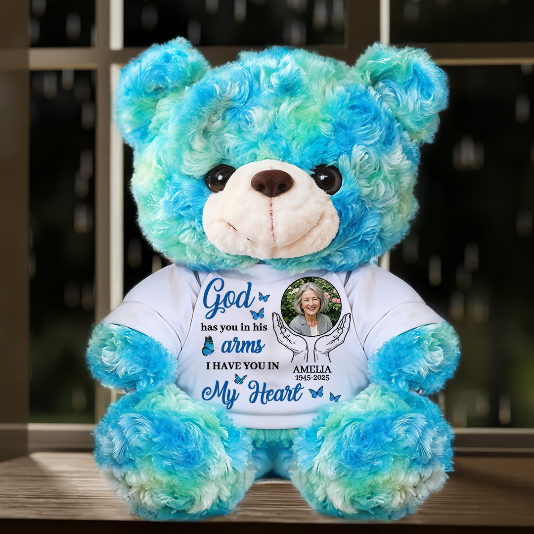 I Have You In My Heart - Memorial Personalized Custom Teddy Bear Plush