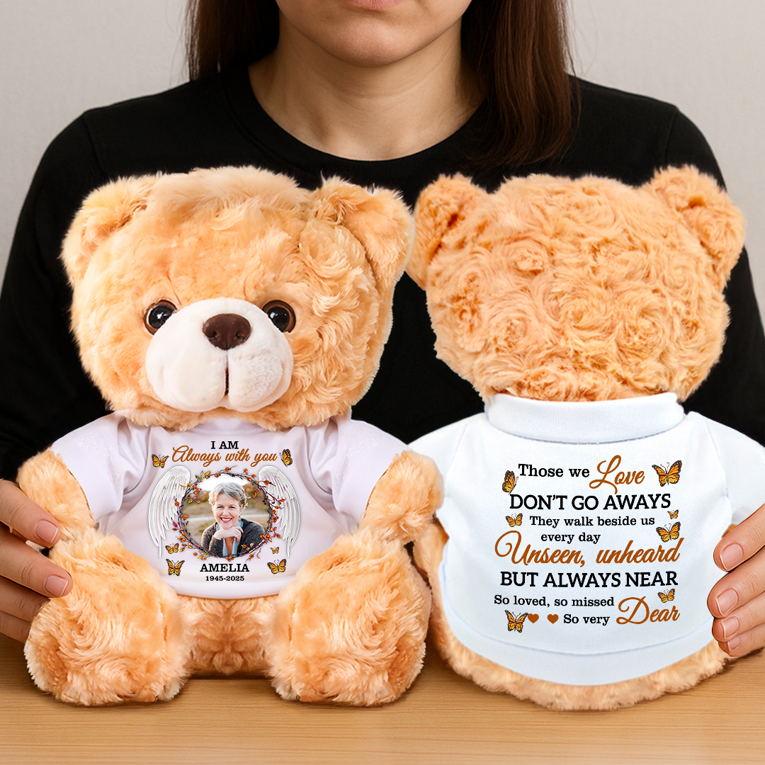 So Very Dear - Memorial Personalized Custom Teddy Bear Plush