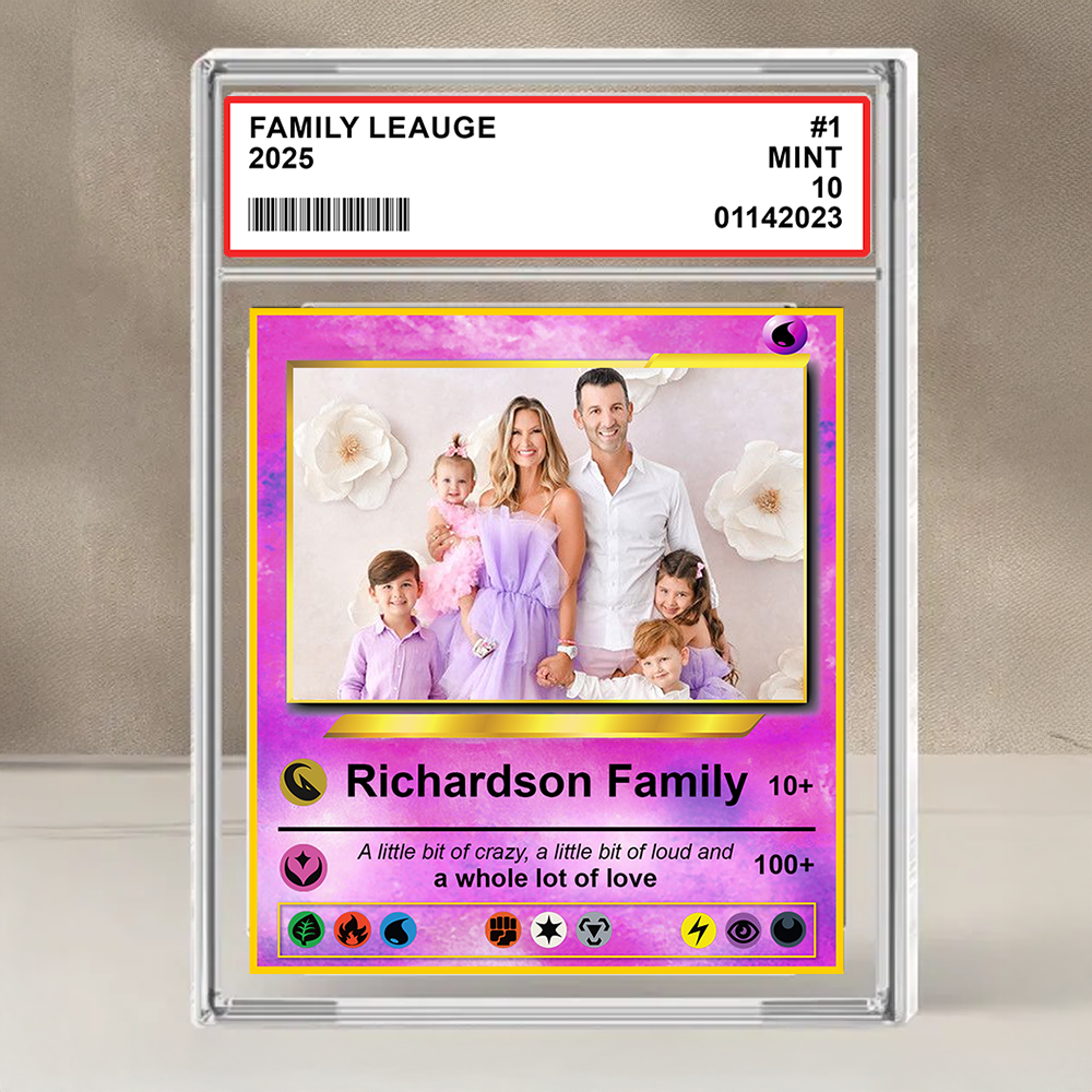 Cartoon Style - Custom Figure Personalized Acrylic Block Plaque