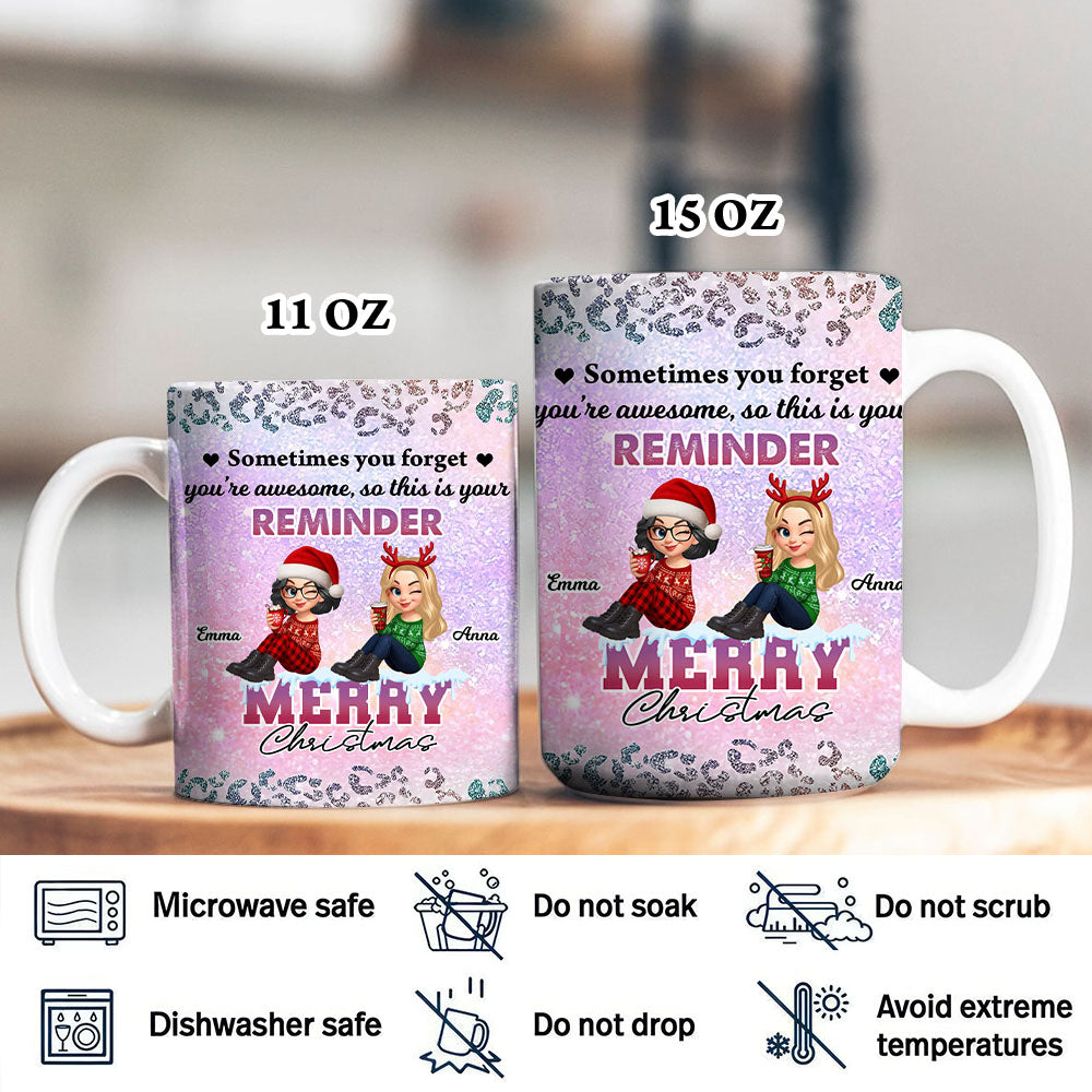Merry Christmas My Brave - Personalized Custom Coffee Mug - 3D Effect