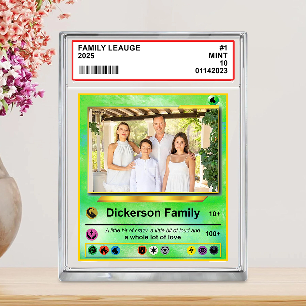 Cartoon Style - Custom Figure Personalized Acrylic Block Plaque