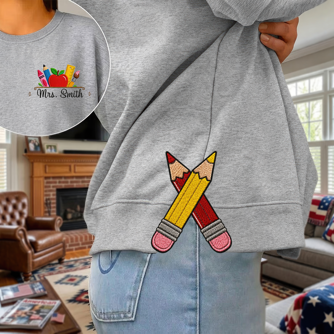 Cette maman appartient à - T-shirt unisexe personnalisé