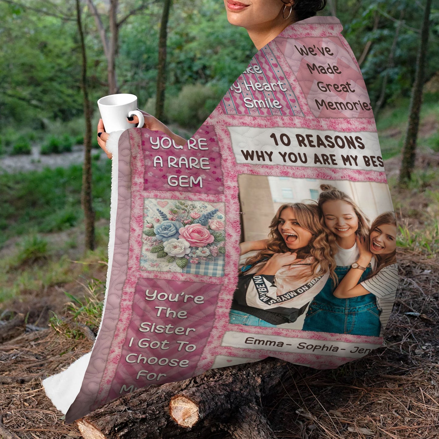 10 Reasons Why - Personalized Custom Blanket