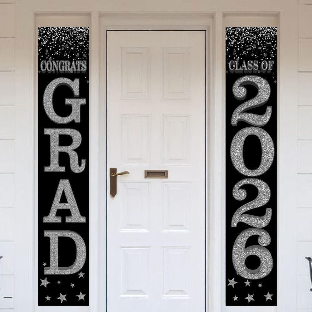 Graduation Front Door Banner Class Of 2026