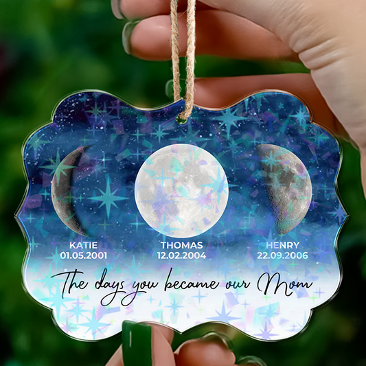 Starry Night - Custom Shape Hologram Ornament