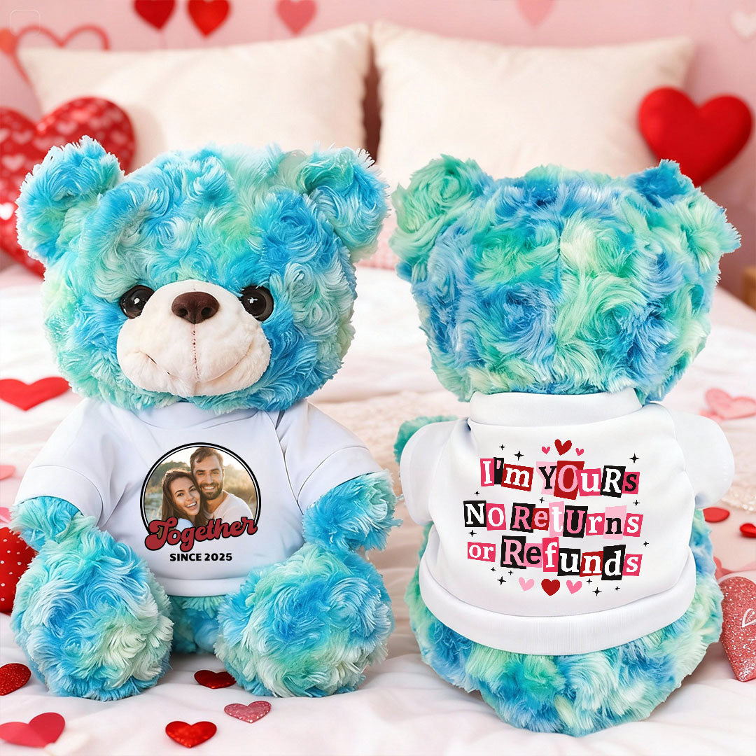 Premier Noël - Ours en peluche personnalisé