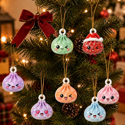 Dumpling Advent Calendar 2026 24 Day Christmas Countdown Box With Cute Figurines - Advent Calendar Box-Box&Acrylic