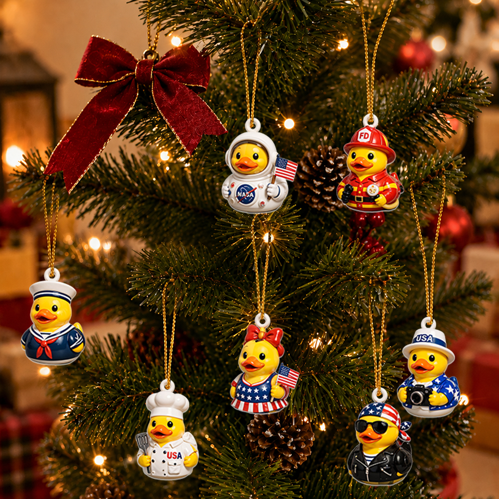 Duck Advent Calendar 2026 24 Day Christmas Countdown Box With Cute Figurines - Advent Calendar Box-Box&Acrylic