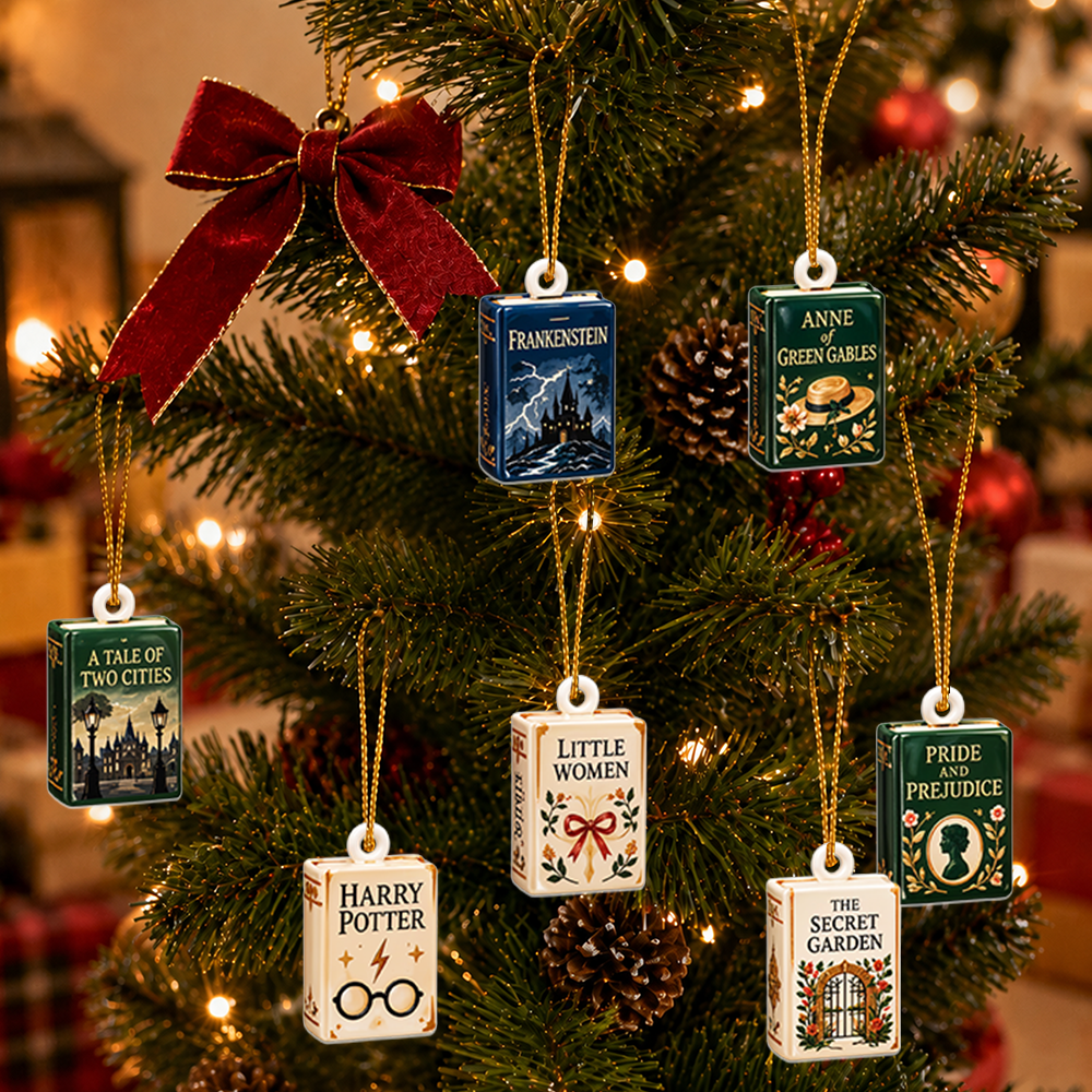 Merry Christmas Book Lover Advent Calendar 2026 - 24 Day Christmas Countdown Box With Cute Figurines - Advent Calendar Box-Box&Acrylic