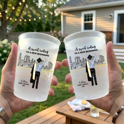 Senior Custom Photo - Personalized Graduation Cups