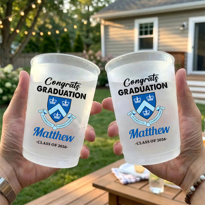 Custom Logo - Personalized Graduation Cups