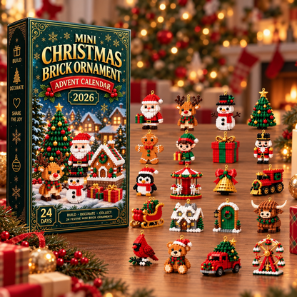 Christmas Advent Calendar, 24-Day Christmas Countdown Calendar, Surprise Blind Box for Kids