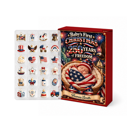 250 New Born Advent Calendar 2026 - 24 Day Christmas Countdown Box With Cute Figurines - Advent Calendar Box-Box&Acrylic