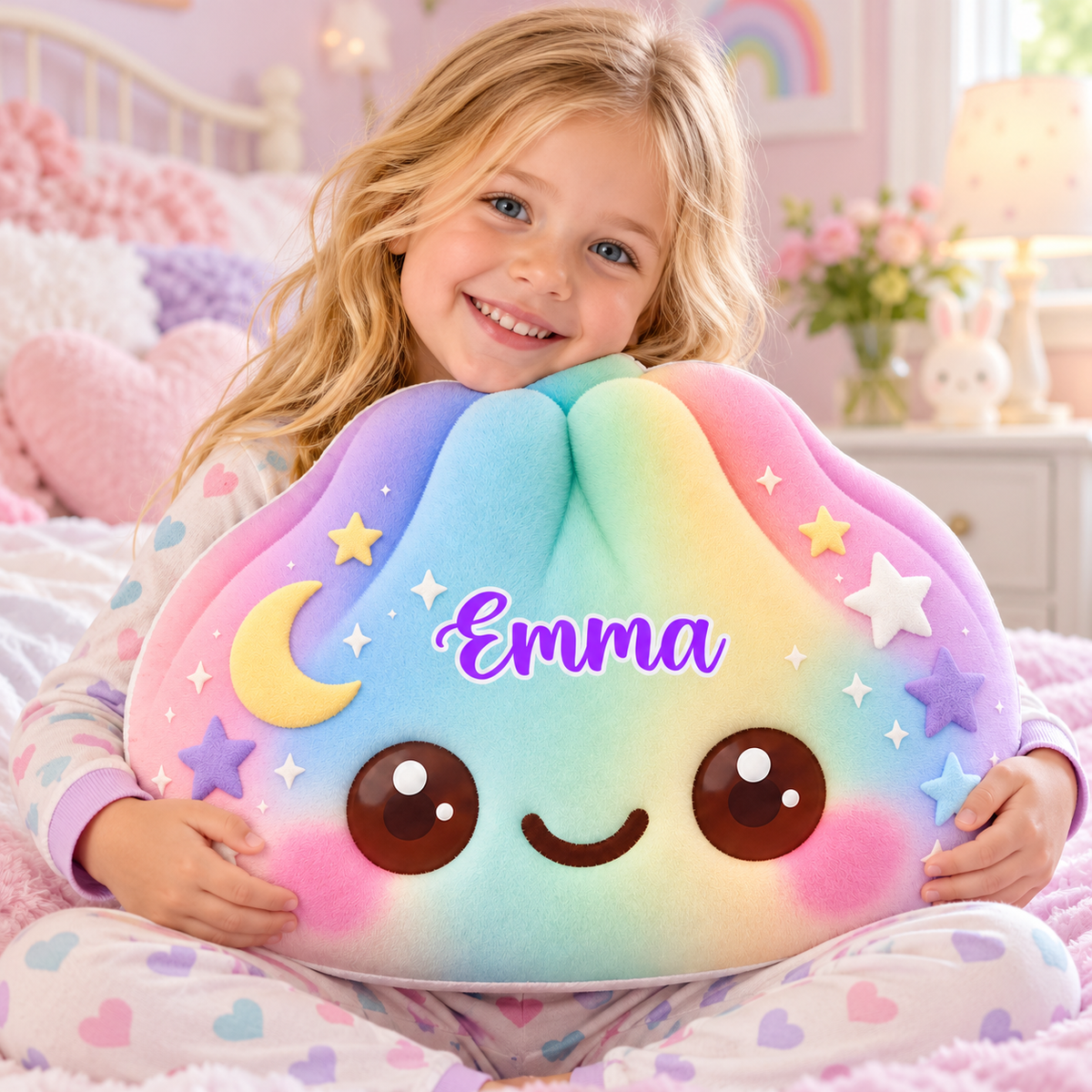 Squishy Dumpling Custom Shaped Pillow - Personalized Kids Gifts Custom Shaped Pillow