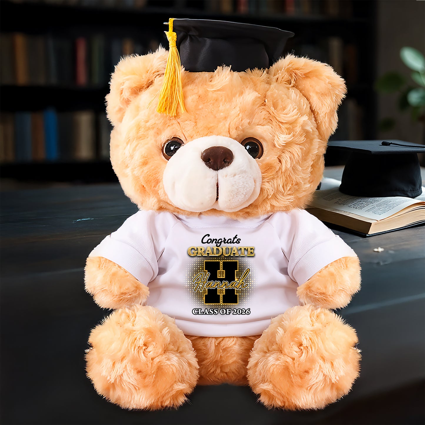 Congrats Graduation 2026 - Personalized Custom Bear Plush
