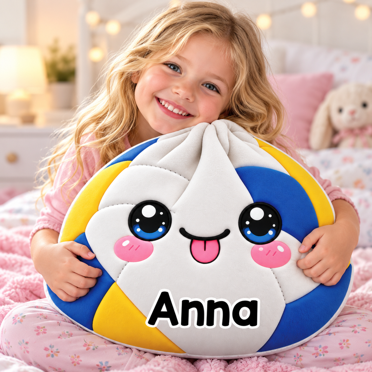 Sports Dumpling Custom Shaped Pillow - Personalized Custom Pillow - Gifts for Kids