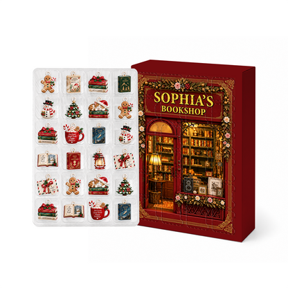 Book Lovers Open For Dreamers Advent Calendar 2026 24 Days Of Joy Holiday - Advent Calendar Box-Box&Acrylic
