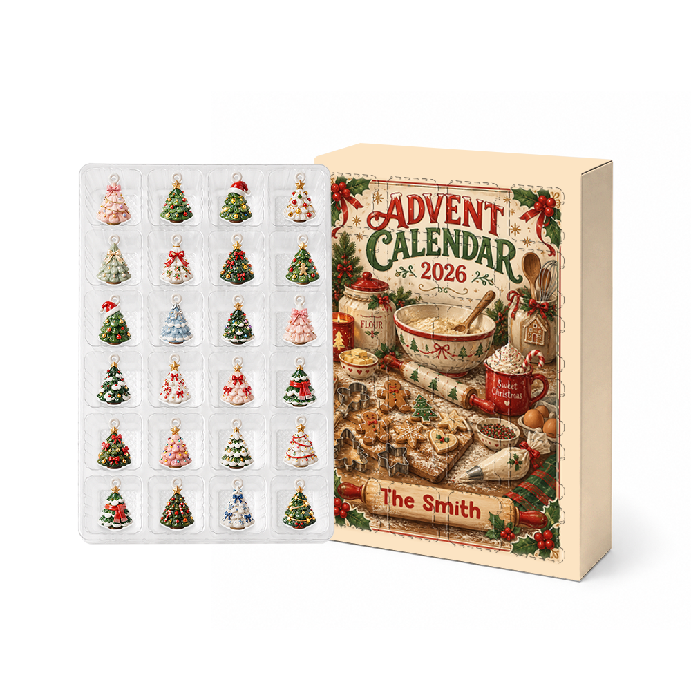 Christmas Advent Calendar 2026 24 Day Christmas Countdown Box With Cute Cat Figurines - Advent Calendar Box-Box&Acrylic