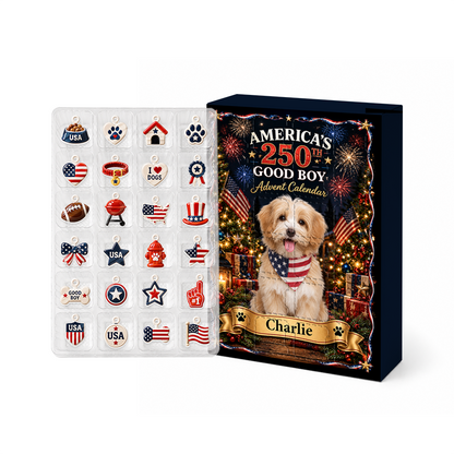 Good Boy Advent Calendar 2026 24 Day Christmas Countdown Box With Cute Figurines - Advent Calendar Box-Box&Acrylic