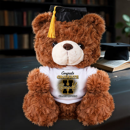 Congrats Graduation 2026 - Personalized Custom Bear Plush