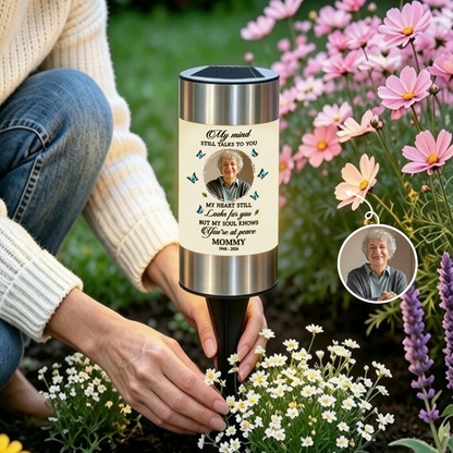Always Loved, Forever Missed Solar Garden Light - Personalized Memorial Sympathy Gifts For Loss Of Mom, Dad