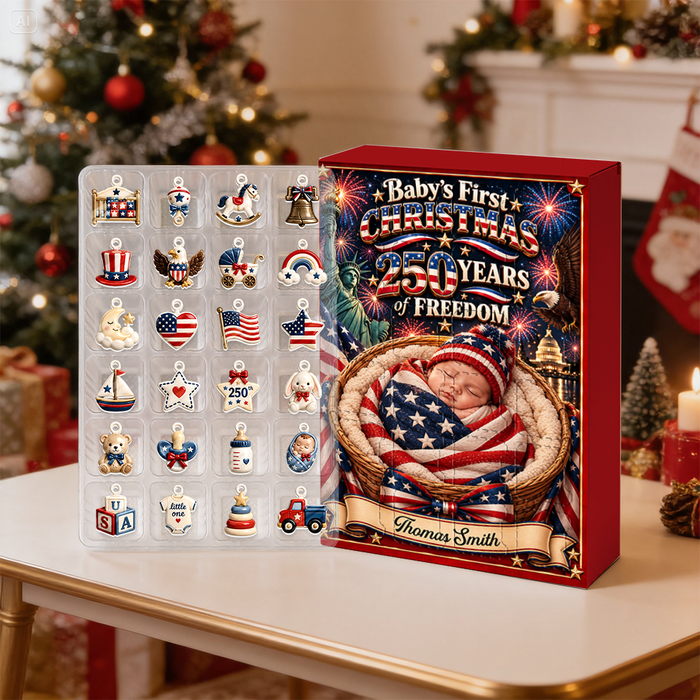 250 New Born Advent Calendar 2026 - 24 Day Christmas Countdown Box With Cute Figurines - Advent Calendar Box-Box&Acrylic