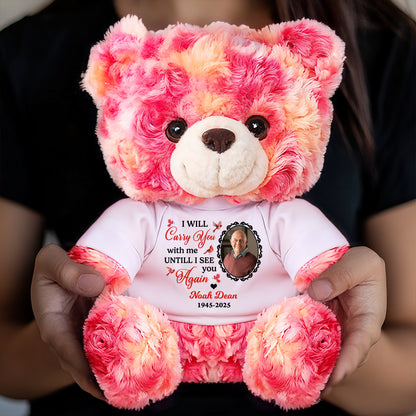 I Will Carry This Bear - Personalized Custom Teddy Bear Plush