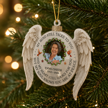 Your Light Stays With Us Always - Memorial Gifts - Real 3D Relief Ornament 2
