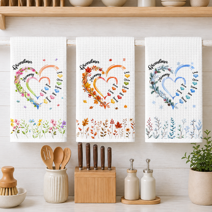 Grandma Kitchen Towel, Gift For Cooking Lovers - Personalized Kitchen Towel