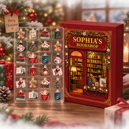 Book Lovers Open For Dreamers Advent Calendar 2026 24 Days Of Joy Holiday - Advent Calendar Box-Box&Acrylic