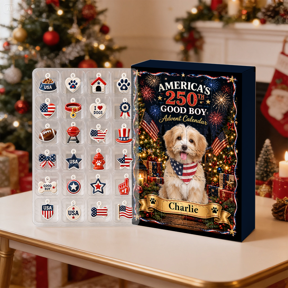 Good Boy Advent Calendar 2026 24 Day Christmas Countdown Box With Cute Figurines - Advent Calendar Box-Box&Acrylic