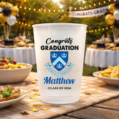 Custom Logo - Personalized Graduation Cups