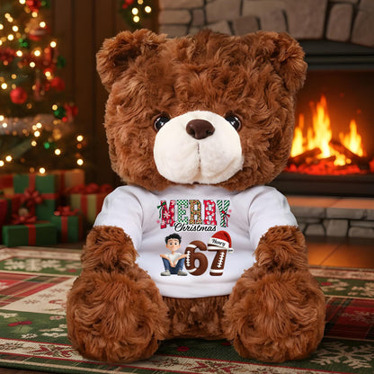 Funny Teen Slang Ornament 67 Christmas. - Personalized Custom Teddy Bear Plush