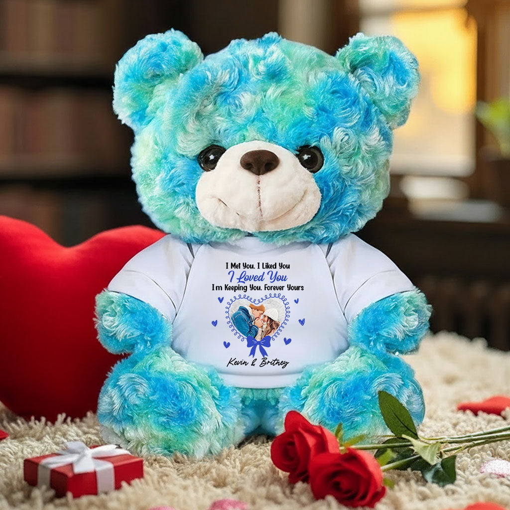 Premier Noël - Ours en peluche personnalisé