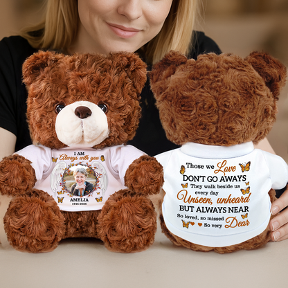 So Very Dear - Memorial Personalized Custom Teddy Bear Plush