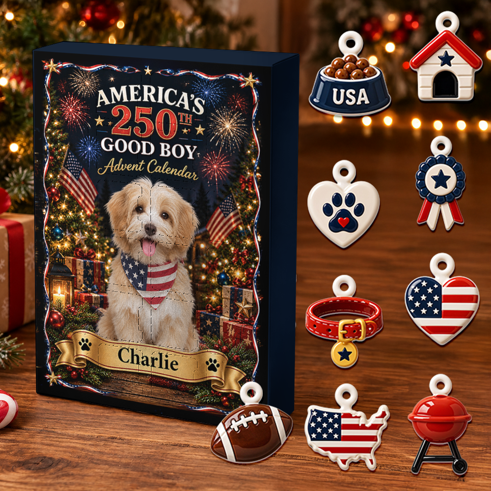 Good Boy Advent Calendar 2026 24 Day Christmas Countdown Box With Cute Figurines - Advent Calendar Box-Box&Acrylic