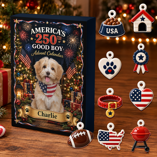 Good Boy Advent Calendar 2026 24 Day Christmas Countdown Box With Cute Figurines - Advent Calendar Box-Box&Acrylic