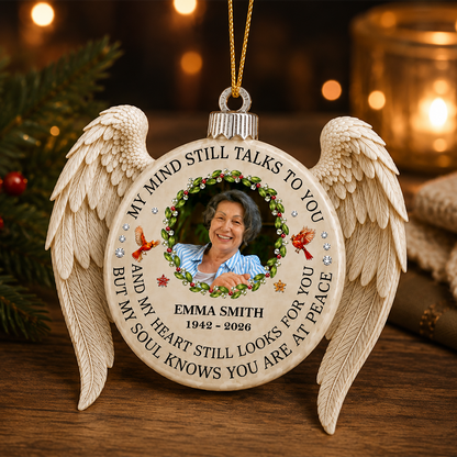 Your Light Stays With Us Always - Memorial Gifts - Real 3D Relief Ornament 2