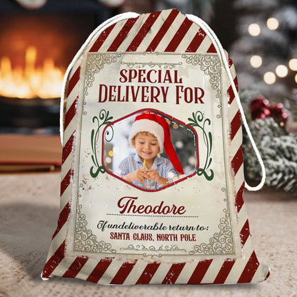Santa Delivery For Nice - Christmas Bag Gift For Family - Christmas Sack