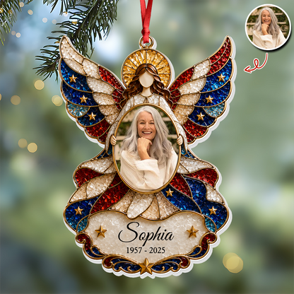 Angle Christmas Merry Christmas - Real 3D Relief Ornament
