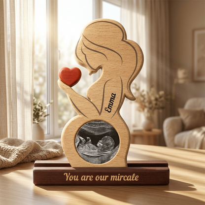 Personalized New Born New Mom Gifts Puzzle - Custom Premium Wooden Name Puzzle - Christmas Gifts