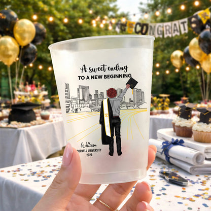 Senior Custom Photo - Personalized Graduation Cups