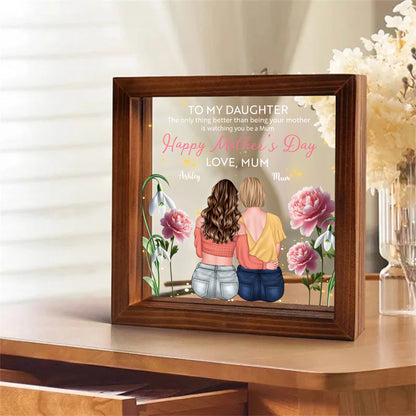 Happy Mother's Day - Personalized LED Light Frame - Mother's Day Gift